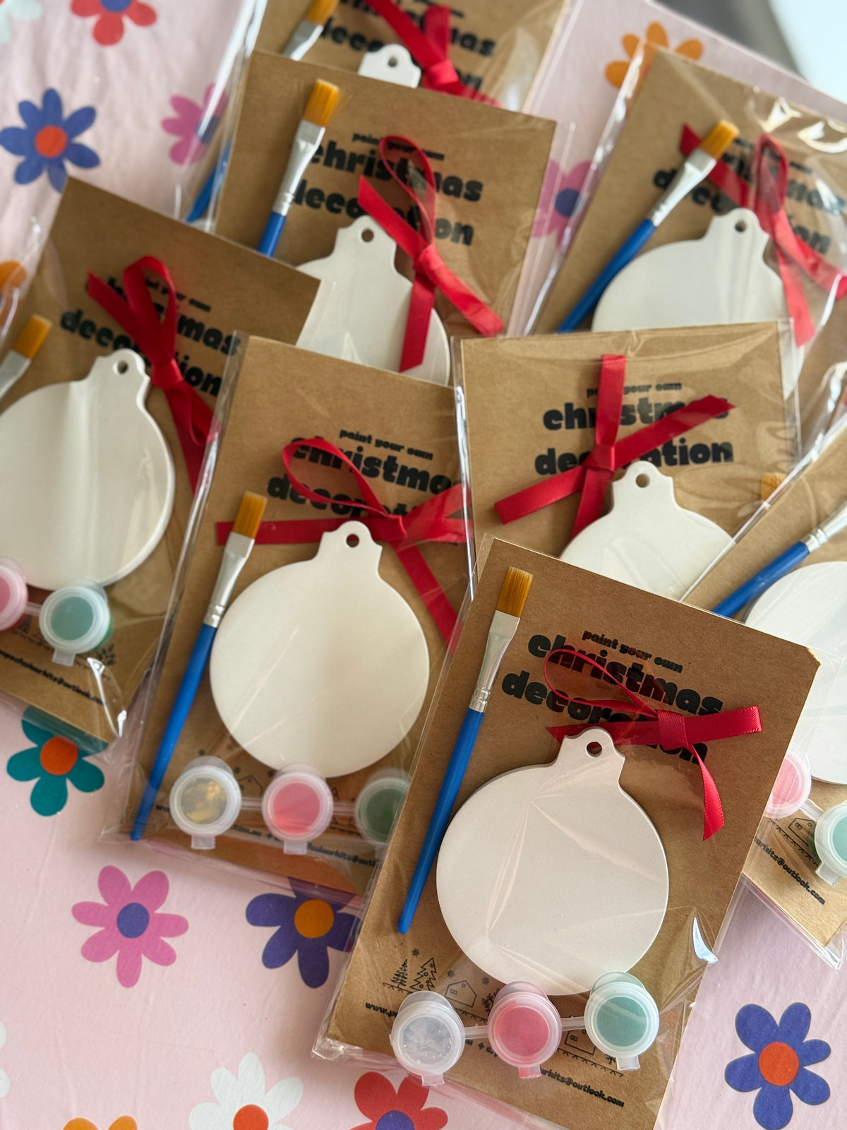 Paint Your Own Christmas Ornament
