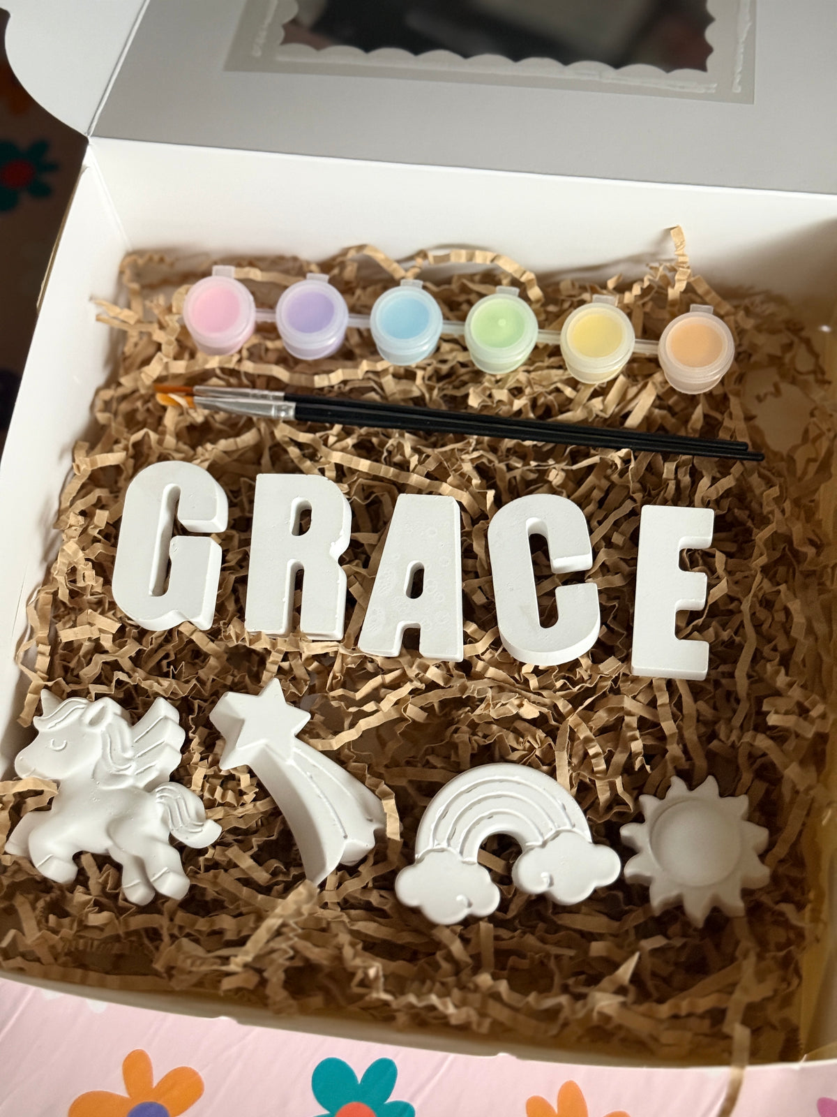 Name Painting Kit Pegasus Theme