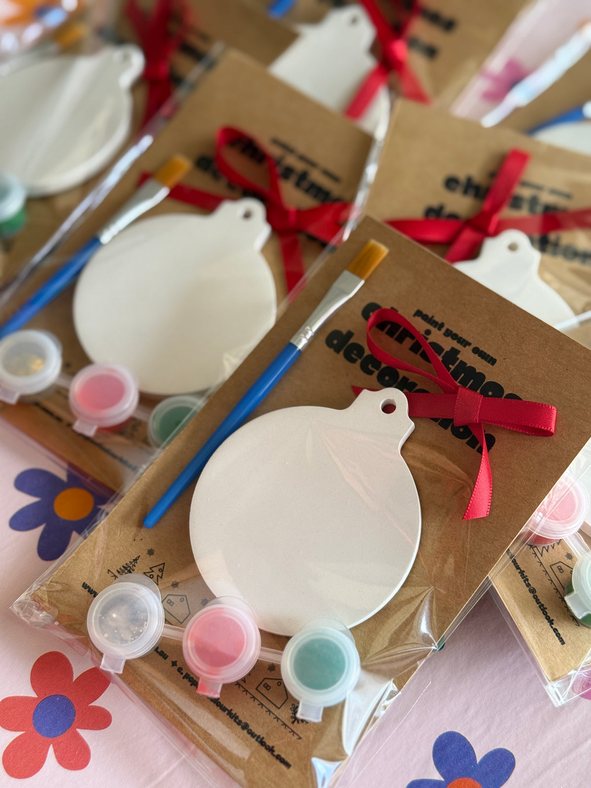 Paint Your Own Christmas Ornament