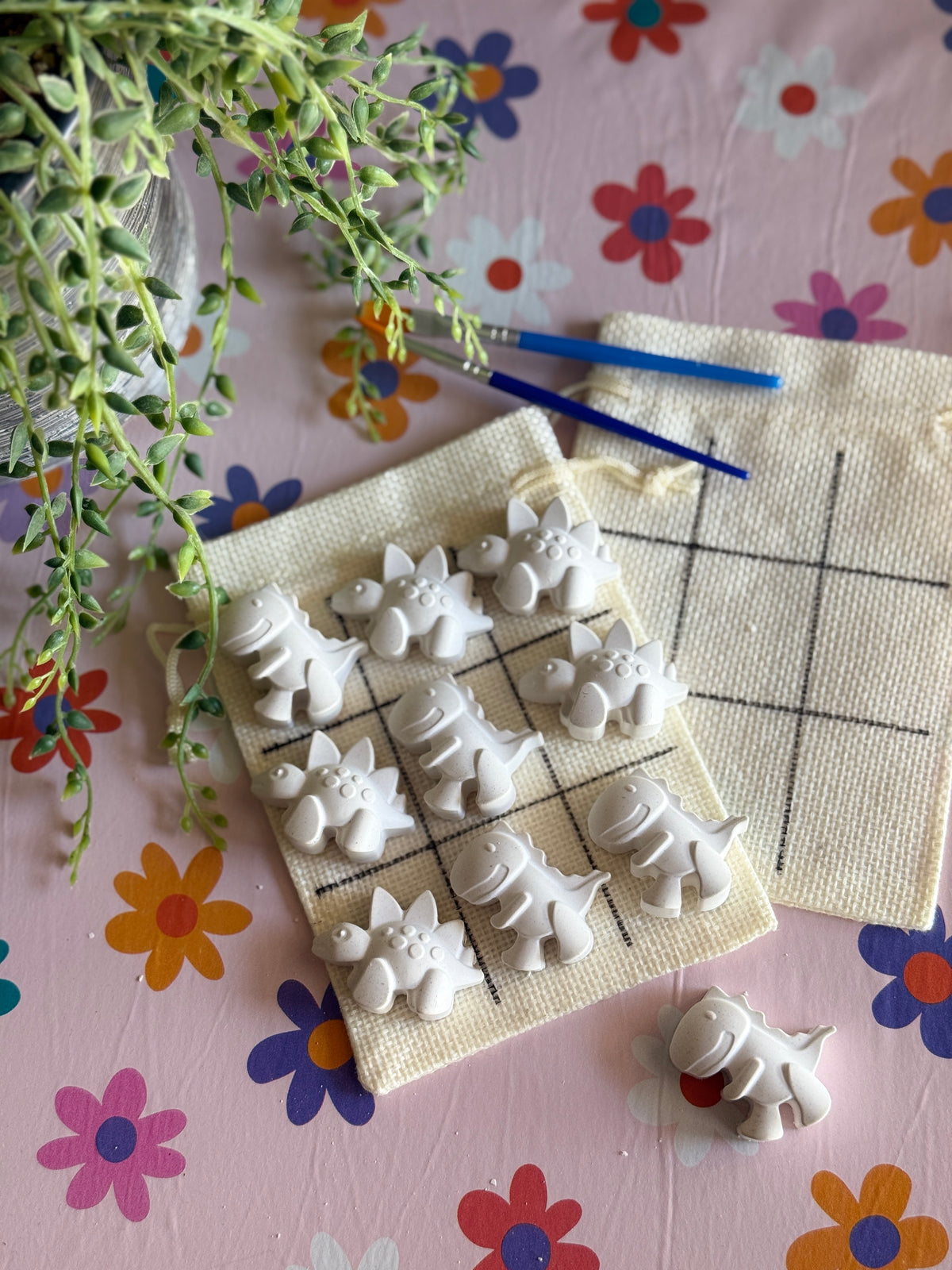 Tic Tac Toe | Paint Your Own Travel Game
