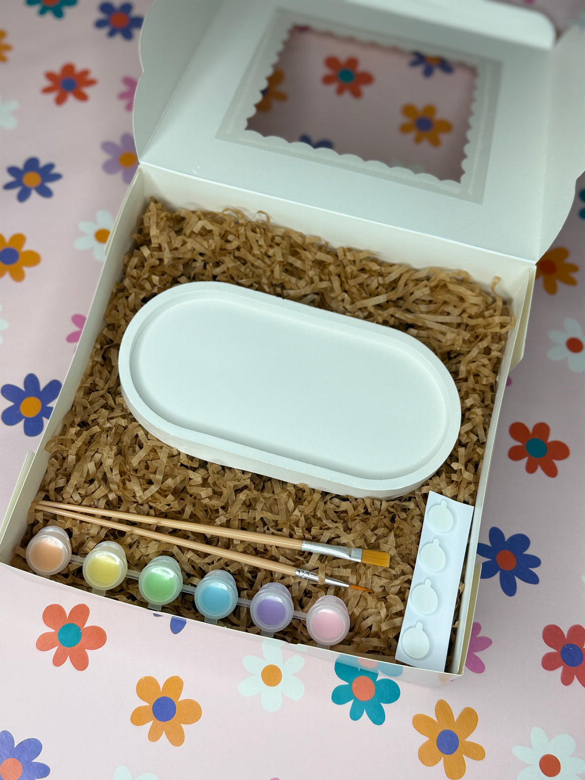 Paint Party Trinket Tray Pack