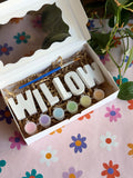 Personalised Name Painting Kit – Paint Your Own Plaster Letters | Unique Gift